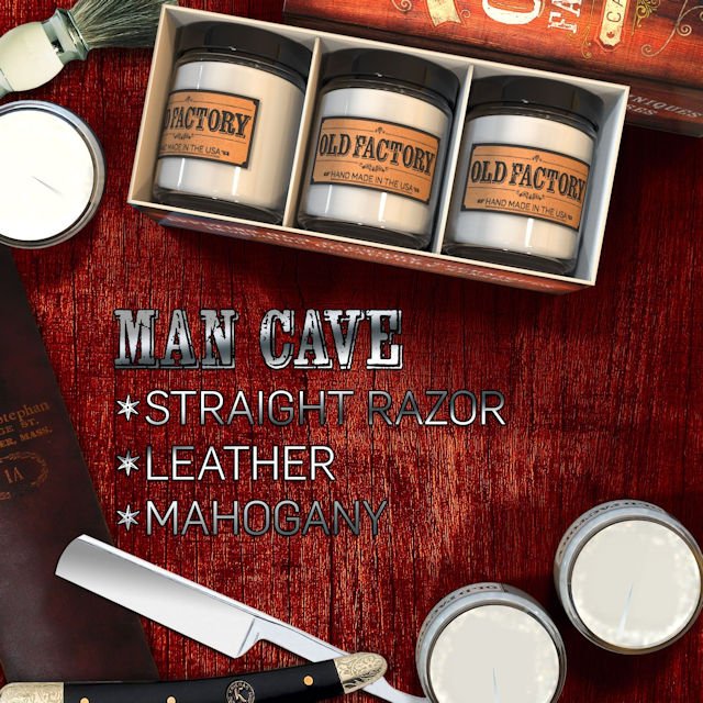 Man Cave Scented Candles